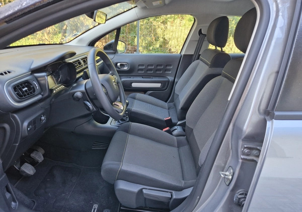 Citroen C3 cena 27500 przebieg: 15927, rok produkcji 2021 z Wągrowiec małe 211